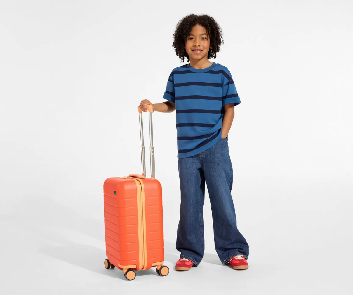 The Kids Carry-On in Poppy Orange