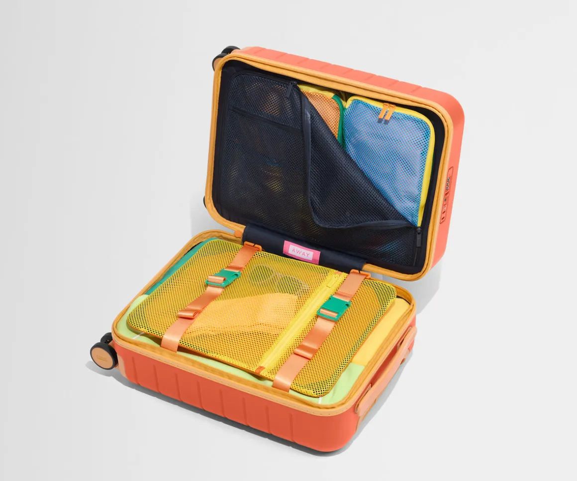 The Kids Carry-On in Poppy Orange