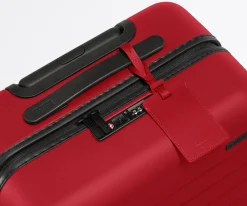 The Luggage Tag in Cherry Red