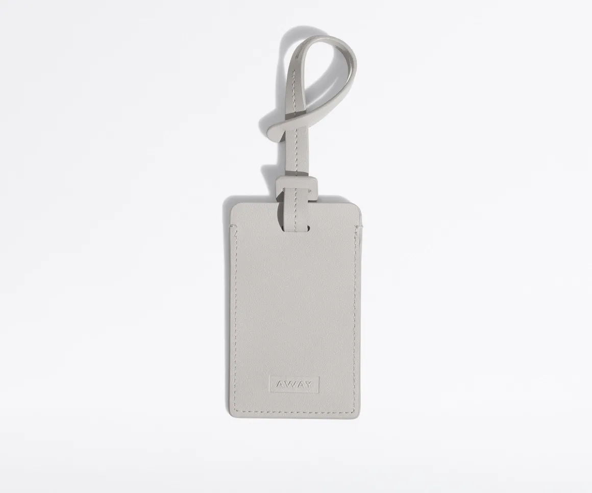 The Luggage Tag in Cloud Gray