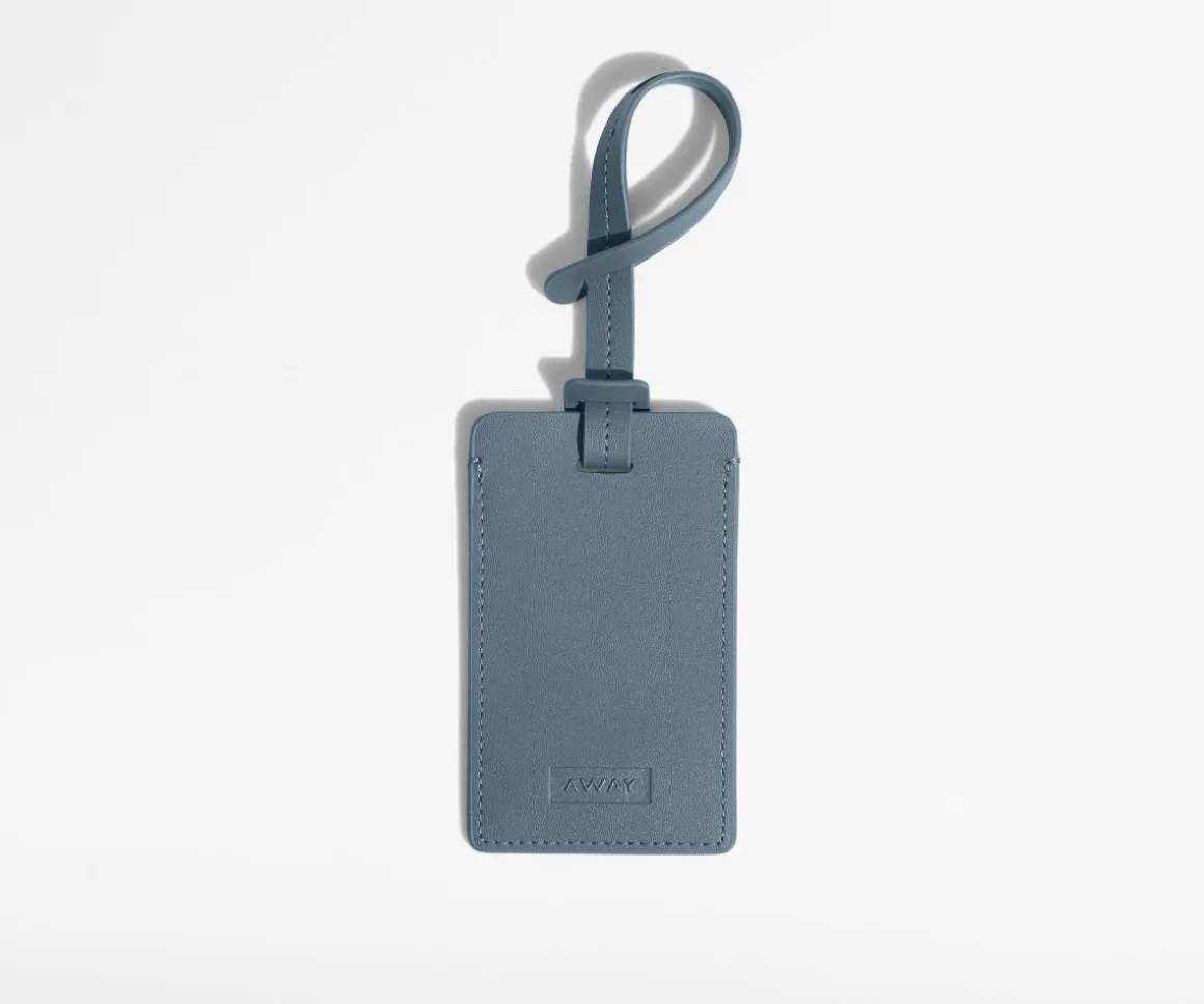 The Luggage Tag in Coast Blue