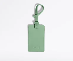 The Luggage Tag in Sea Green