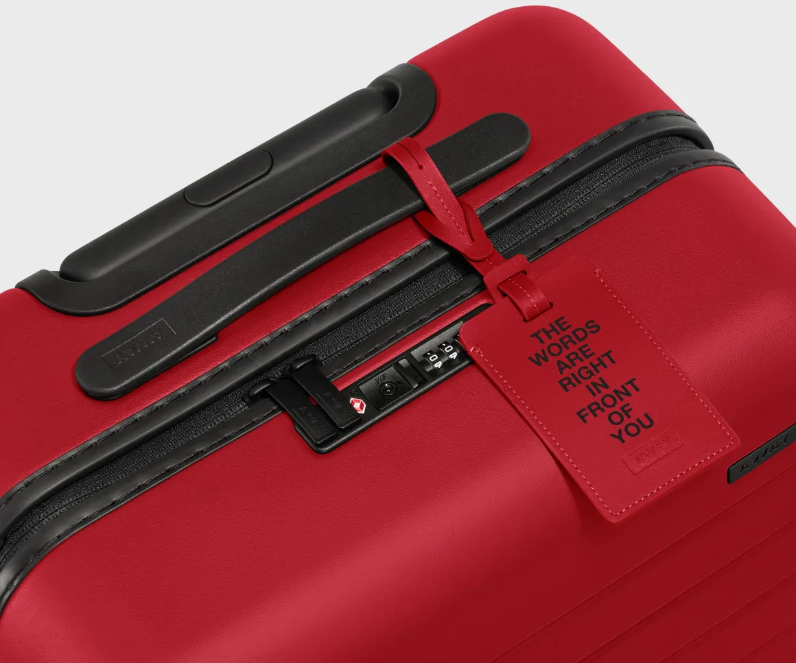 The Luggage Tag in The Words