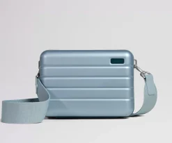 The Mini Crossbody in Arctic Blue