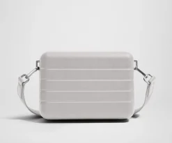 The Mini Crossbody in Cloud Gray