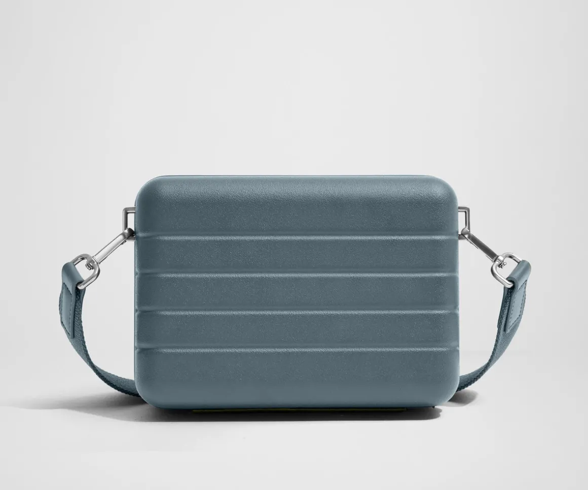 The Mini Crossbody in Coast Blue