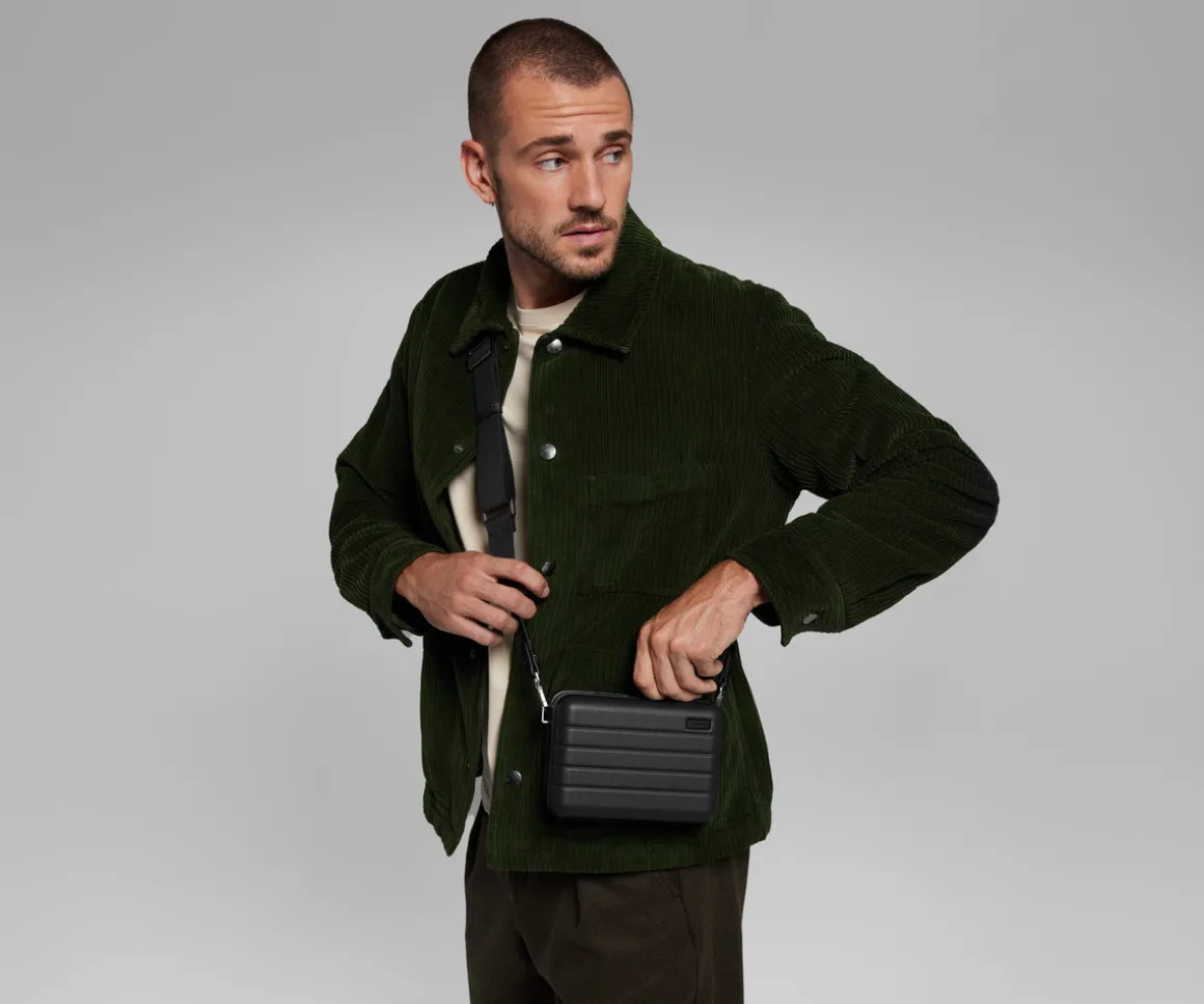 The Mini Crossbody in Jet Black
