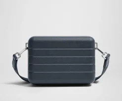 The Mini Crossbody in Navy Blue