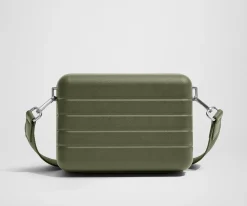 The Mini Crossbody in Olive Green