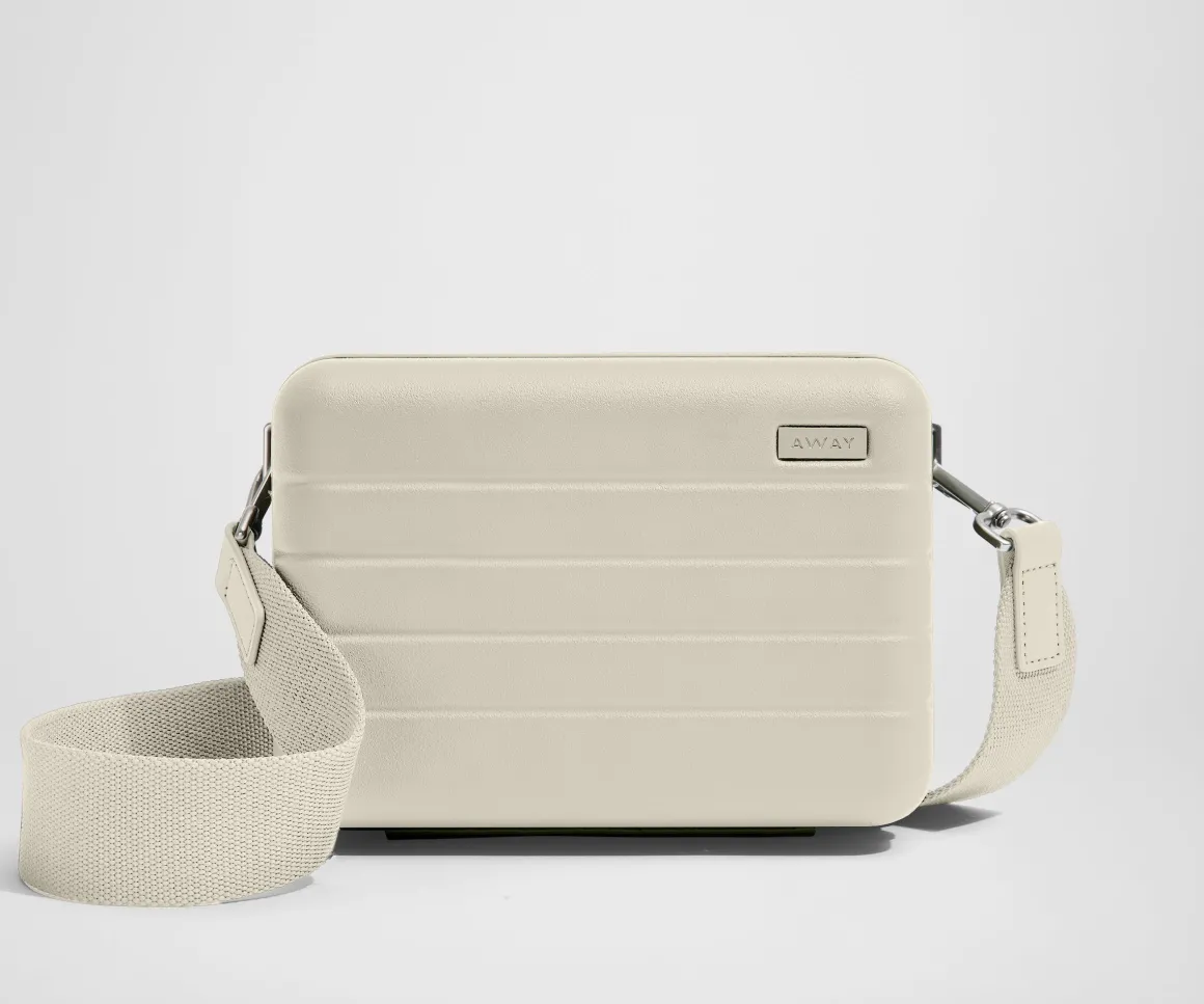 The Mini Crossbody in Salt White