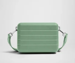 The Mini Crossbody in Sea Green