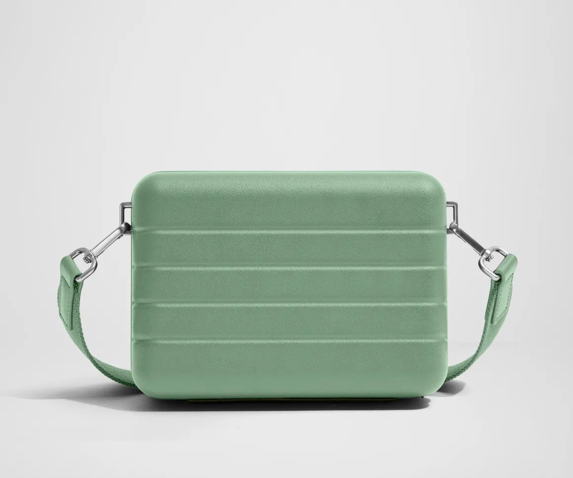 The Mini Crossbody in Sea Green