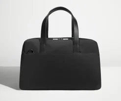 The Overnight Bag in Jet Black