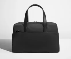 The Overnight Bag in Jet Black