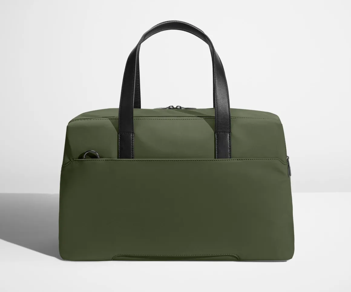 The Overnight Bag in Olive Green