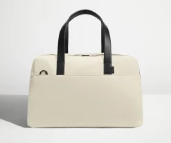 The Overnight Bag in Salt White