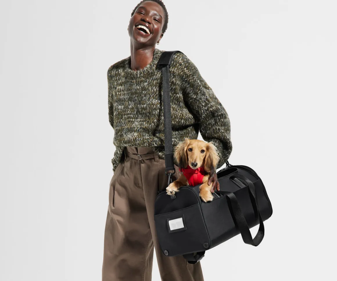 The Pet Carrier in Jet Black