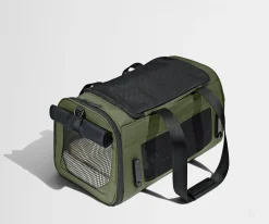 The Pet Carrier in Olive Green
