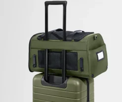 The Pet Carrier in Olive Green