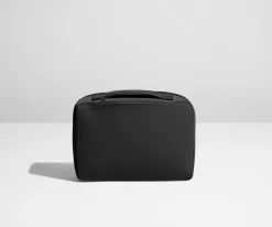 The Small Toiletry Bag in Jet Black