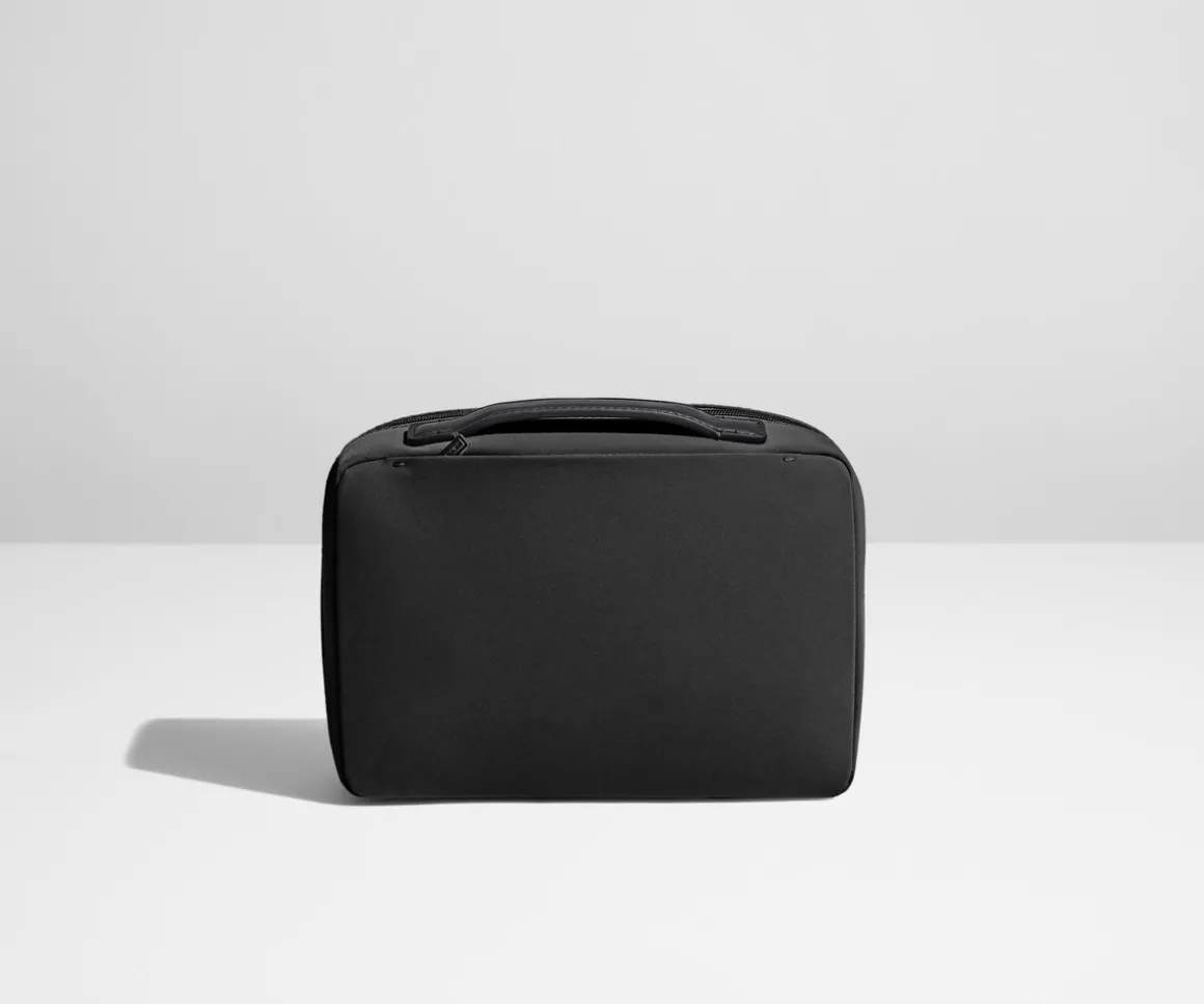 The Small Toiletry Bag in Jet Black