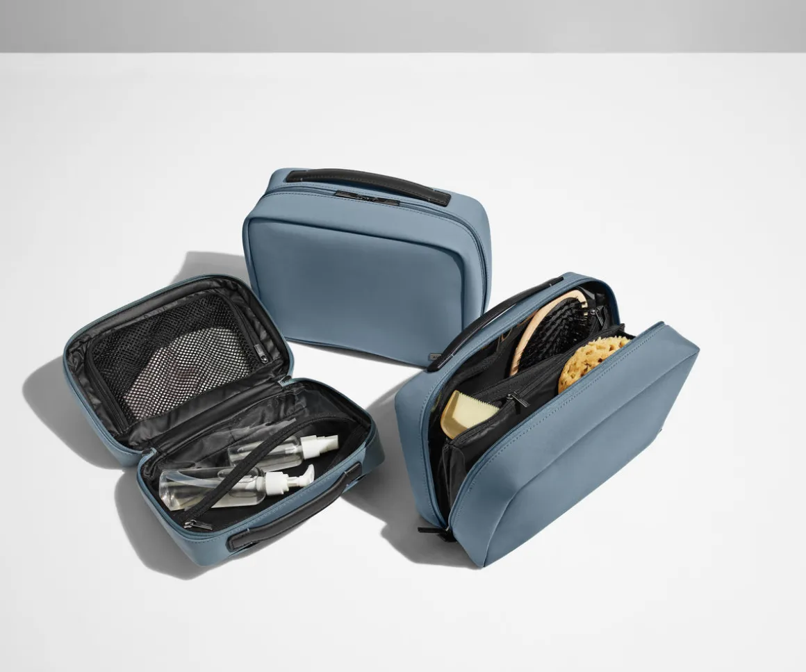 The Small Toiletry Bag in Jet Black