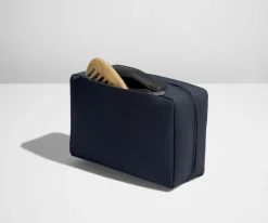 The Small Toiletry Bag in Navy Blue