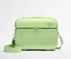 The Train Case in Glazed Matcha Milk Green