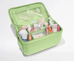 The Train Case in Glazed Matcha Milk Green