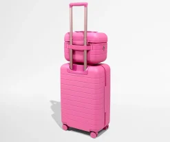 The Train Case in Island Pink