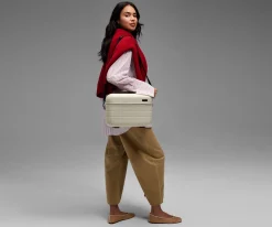 The Train Case in Salt White