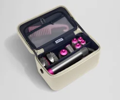 The Train Case in Salt White