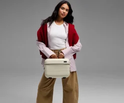 The Train Case in Salt White