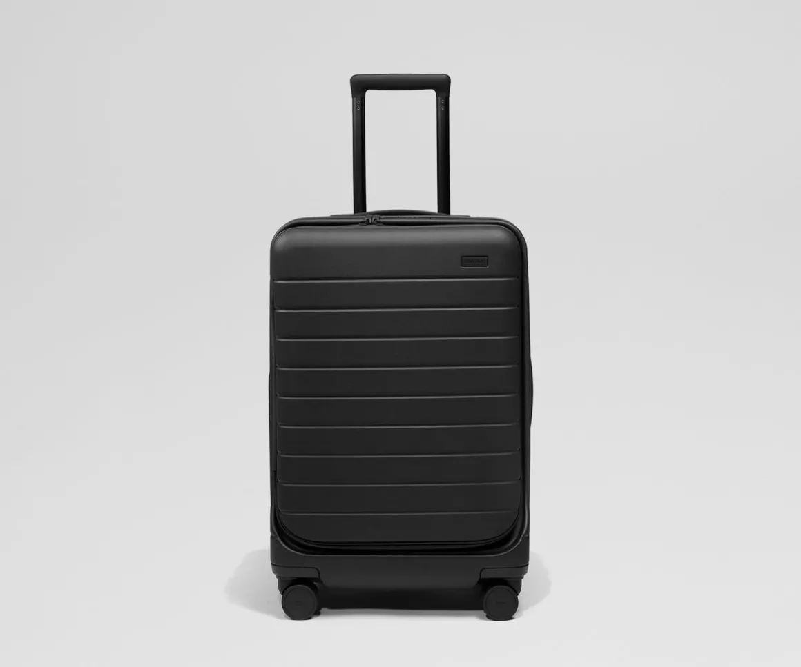 Topside Bigger Carry-On in Jet Black