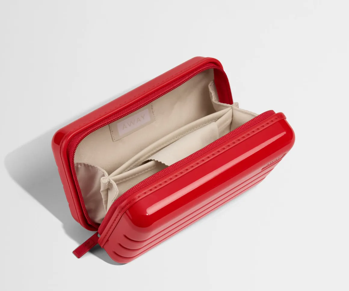 Travel Glasses Case in Cherry Red (Gloss)
