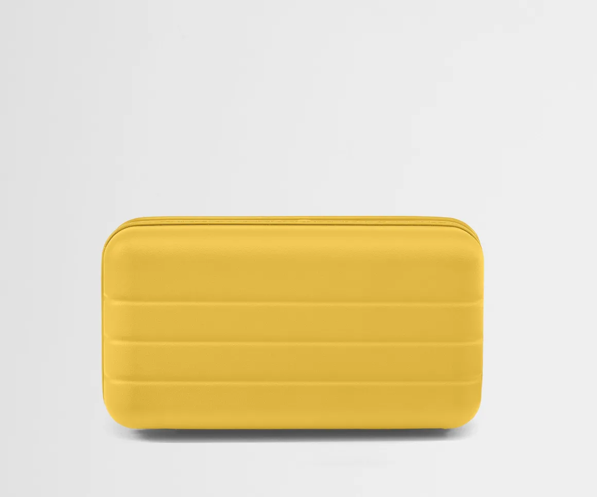 Travel Glasses Case in Golden Hour Yellow
