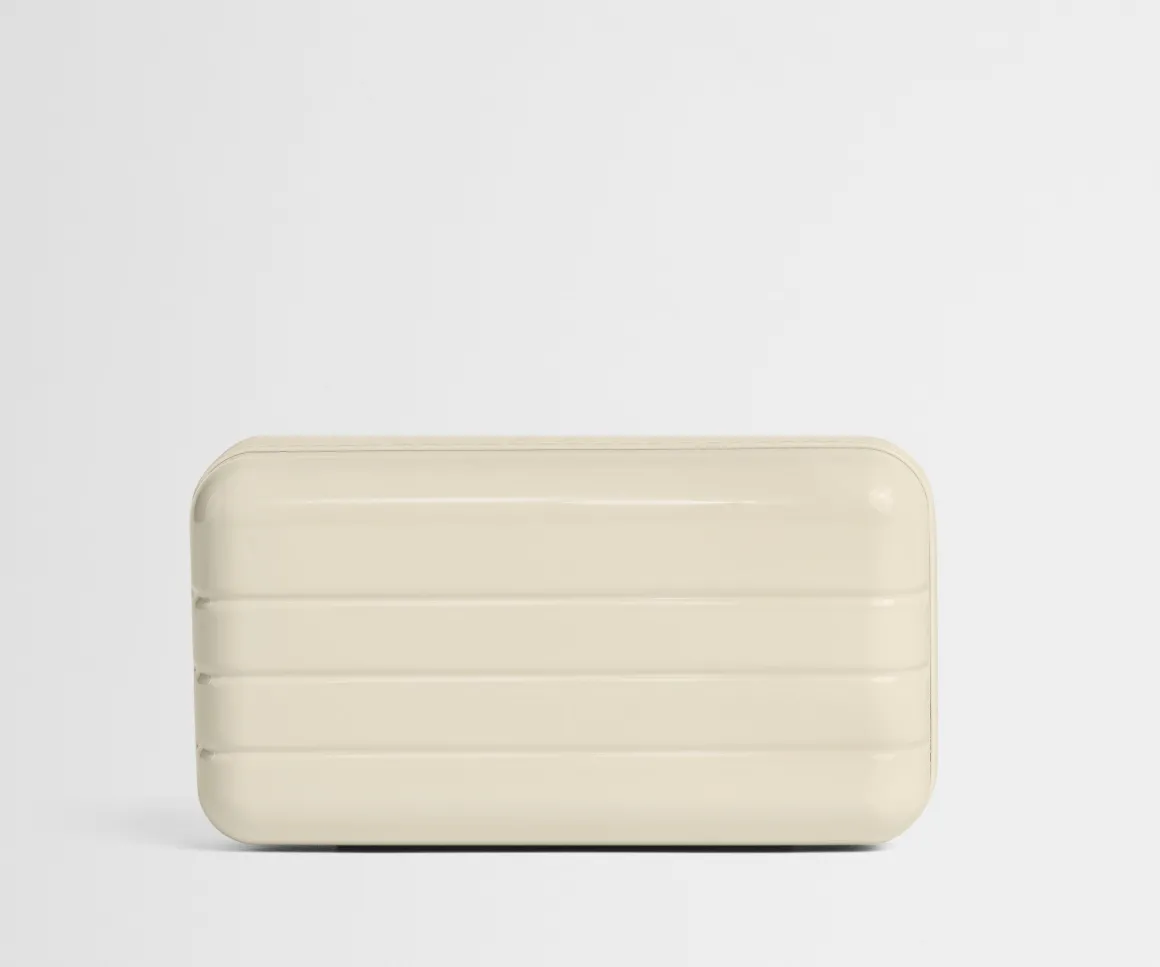 Travel Glasses Case in Salt White (Gloss)